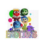 Embrace All Emotions Heat Transfer Vinyl Print