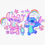 Rainbow Aliens UVDTF Decal