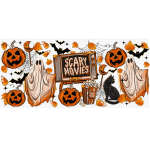 Spooky Ghost Libbey Wrap UVDTF