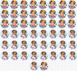 Frida Gracias/Tienes Correo 50pc Decals