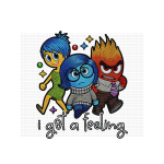 I got A Feeling Heat Transfer Vinyl Print