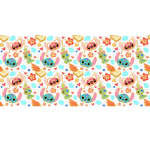 Dia De Los Muertos S-A Libbey Wrap