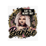 Eat Ya Heart Out Transfer Vinyl Print