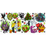 Villanos Libbey Wrap UVDTF