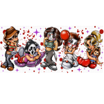 Homies Ghouls Libbey Wrap UVDTF