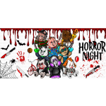 Horror Night 2 Libbey Wrap UVDTF