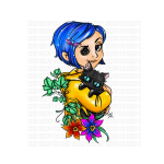 Summer Cora UVDTF Decal