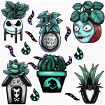 Nightmare Plants DTF