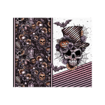 Top Hat Skull 1 Tumbler Wrap