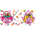 Troll-Treats Libbey Wrap