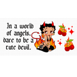 Devil Betty 2 Libbey Wrap UVDTF