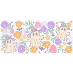 Floral Ghost Libbey Wrap UVDTF