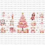 Pink Nutcracker Libbey Wrap Digital Download