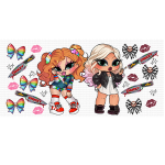 Las Toxicas Libbey Wrap UVDTF