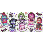 Beetle Bears Libbey Wrap UVDTF