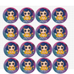 Cora Thank You/You have mail  50pc Decals