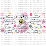 Pink Jack Christmas Libbey Wrap