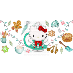 Baking K-Mug  Libbey Wrap Digital Download