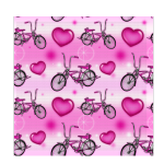 Pink Low Bike Tumbler Wrap