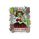 Undead Debbie UVDTF Decal