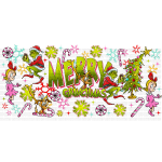 Merry G-Mas 1 Libbey Wrap