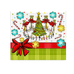 Christmas W-Ville 1 Tumbler Wrap