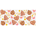 Barro Navideno Pink Libbey Wrap UVDTF