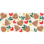 Barro Navideno Libbey Wrap UVDTF