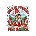 Female Elf Coquito DTF