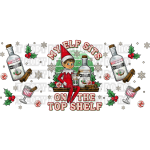 Male Elf Coquito Libbey Wrap