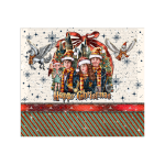 Happy Christmas 1 Tumbler Wrap