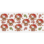 Gingerbread Bunny Libbey Wrap