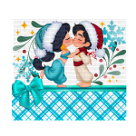 Under Mistletoe 3 Tumbler Wrap