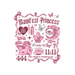 Manifest Princess DTF