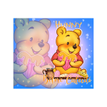 Hunny Before Cafecito Blue Tumbler Wrap