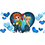 Tink Cholos Couple Libbey Wrap