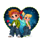 Tink Cholos Couple  DTF