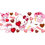 San-XOXO Libbey Wrap