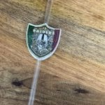 Football Shield 01 3D-Printed Straw Topper