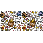 Sweet Honey Libbey Wrap