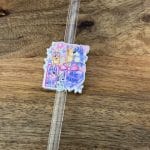 Be Mine Pups Printed Straw Topper