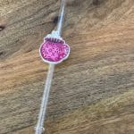 XoXo Cafecito 3D Printed Straw Topper