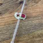 El Corazon Delicado 3D Printed Straw Topper