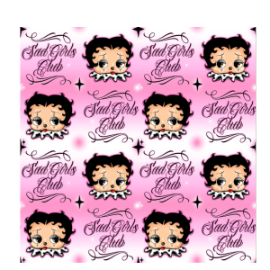 sad girls tumbler Sad Girls Tumbler Wrap - Image 1