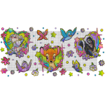 Spring Fawn Libbey Wrap