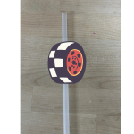 Car Tire 3D Printed Straw Topper
