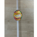 Honey Pot 3D Printed Straw Topper