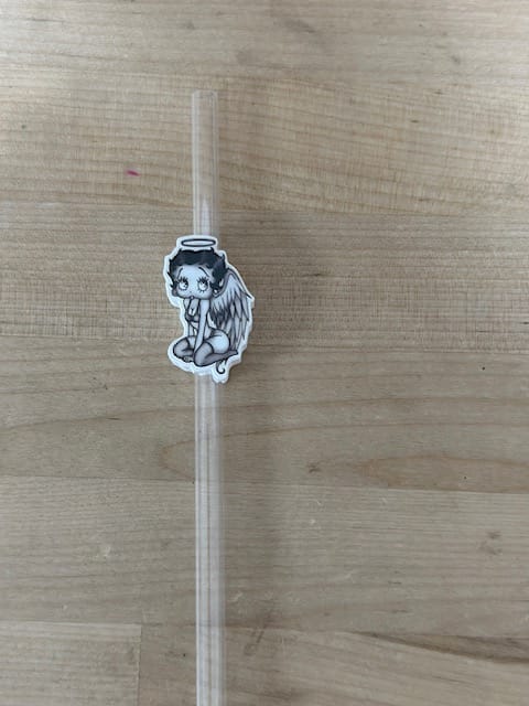 image0 - 2025-02-17T171419.387 Angel Baby 3D Printed Straw Topper - Image 1