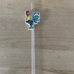 Chicken 3D Printed Straw Topper