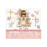 Jesus Loves Me Pink 2 Tumbler Wrap